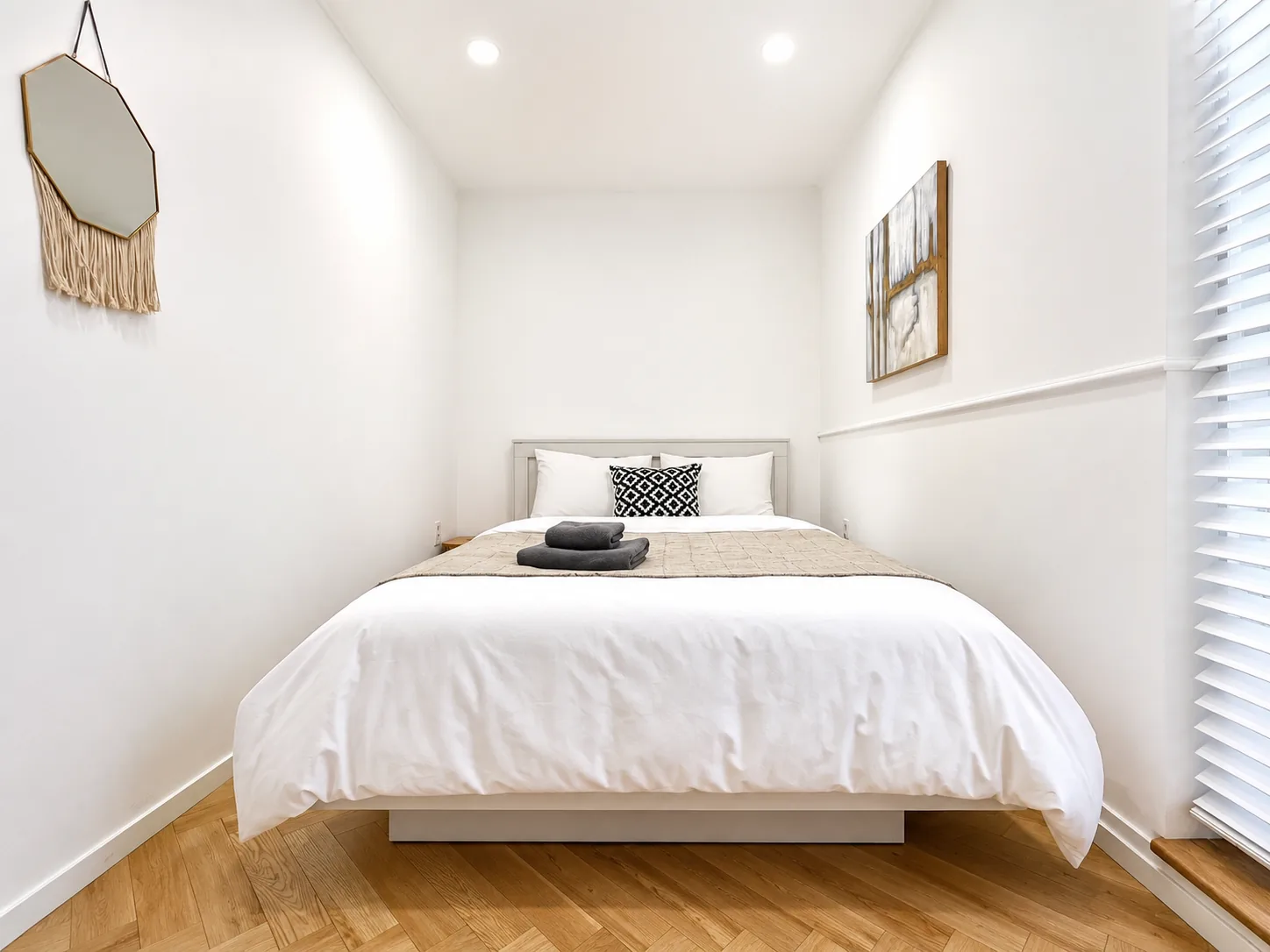 Second-floor bedroom