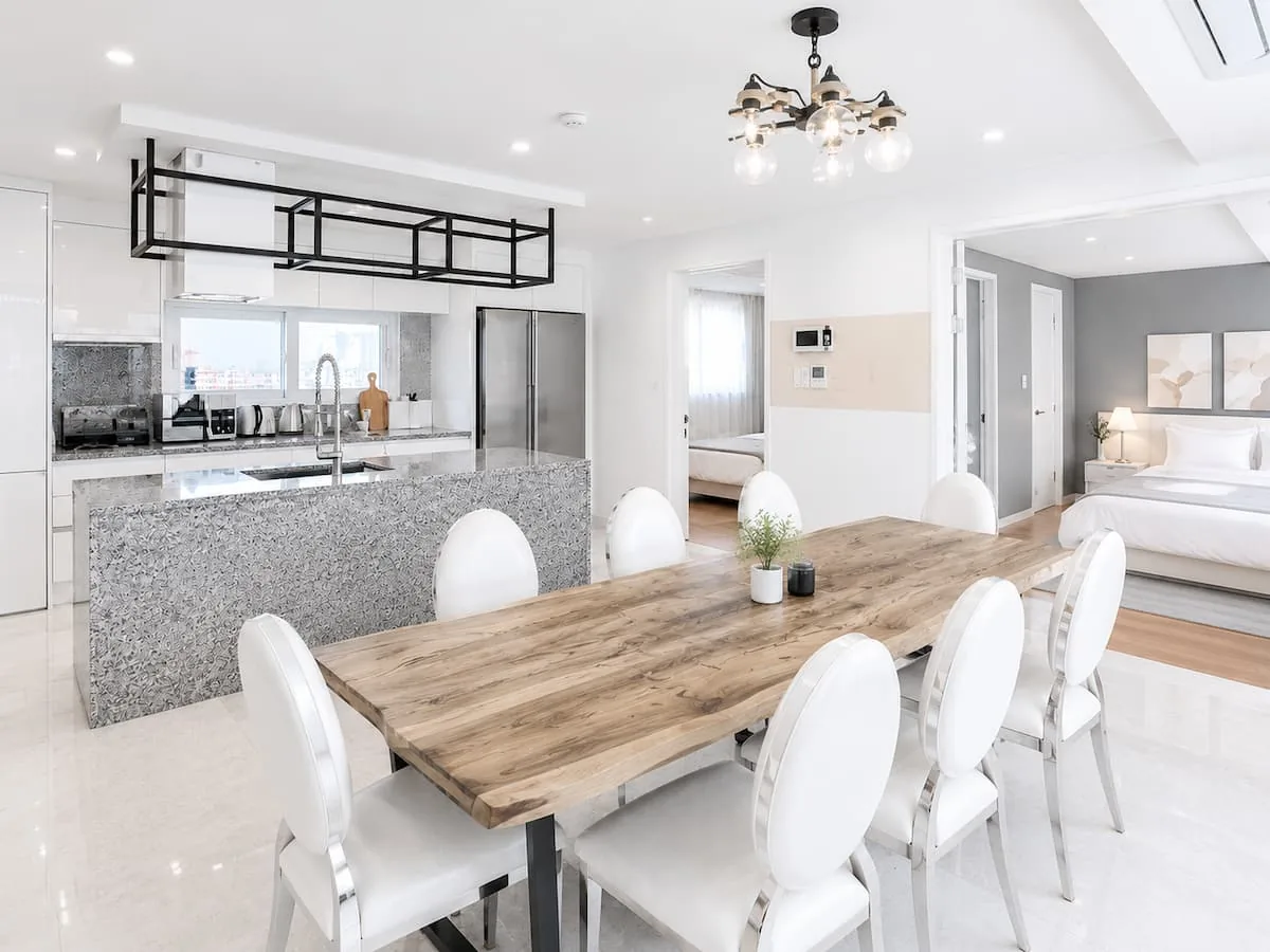 Dining table and kitchen island